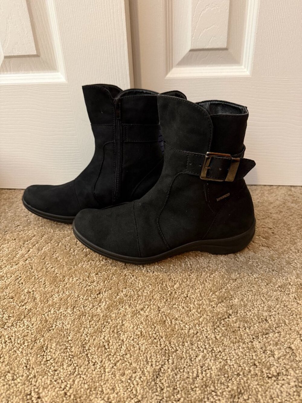 New Romika Top Dry Tex Waterproof Black Boots EU 39
